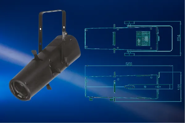 Новый профильный прожектор от SILVER STAR - ECLIPSE MID COLOR 180