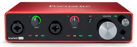 Купить FOCUSRITE Scarlett 4i4 3rd Gen по выгодной цене в Москве