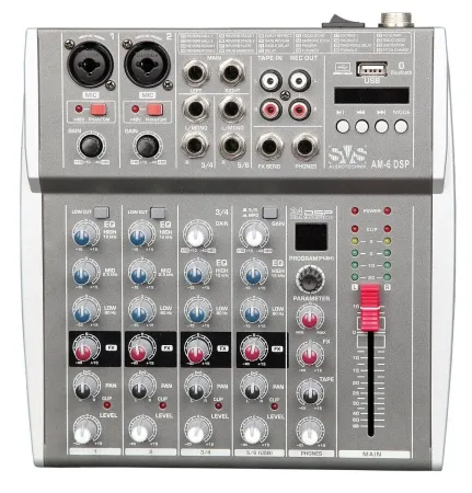 SVS Audiotechnik mixers AM-6 DSP