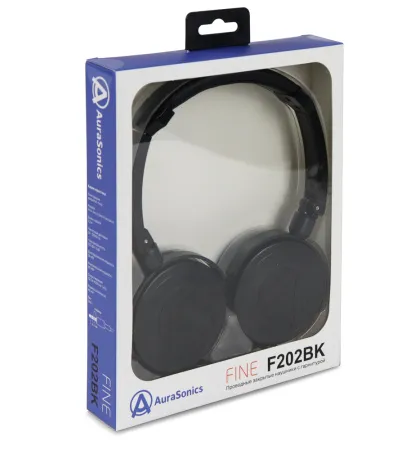 Купить AuraSonics FINE F202BK по выгодной цене в Москве