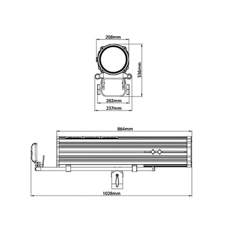 Купить JEG 1650 LED FOLLOW SPOT 600 по выгодной цене в Москве