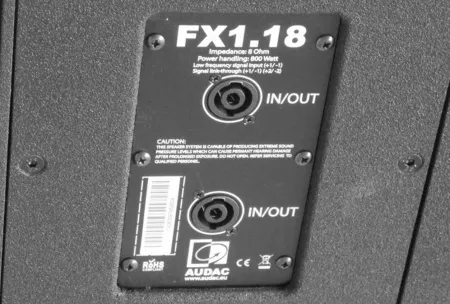 Купить AUDAC FX1.18 по выгодной цене в Москве