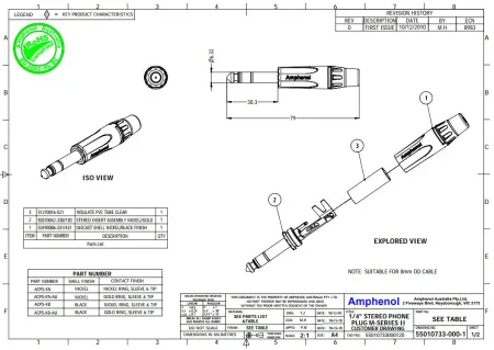 Купить AMPHENOL ACPS-KB по выгодной цене в Москве