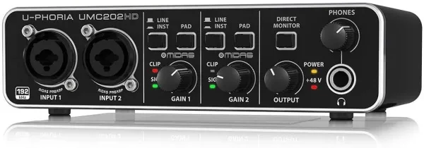 BEHRINGER U-PHORIA STUDIO PRO