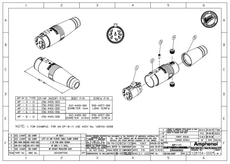 Купить AMPHENOL AP-6-11 по выгодной цене в Москве