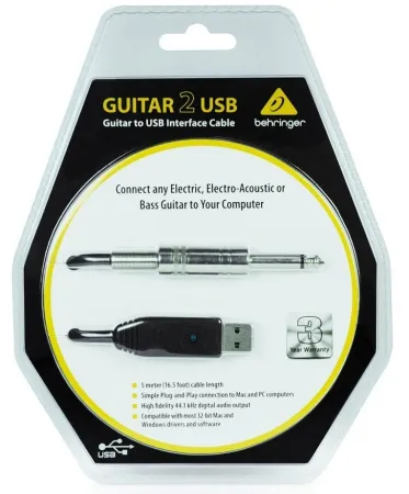 Купить BEHRINGER GUITAR2USB по выгодной цене в Москве
