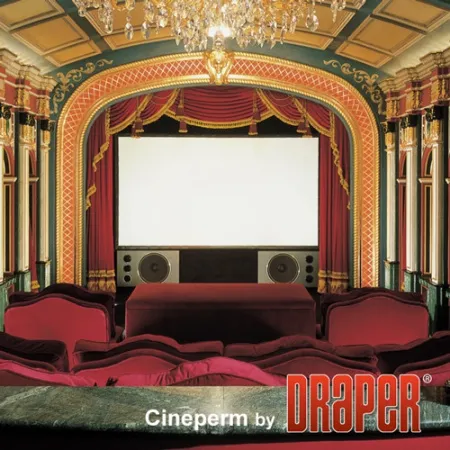Купить Draper Cineperm HDTV (9:16) 338/133" 165*295 CH1200V (CRS) по выгодной цене в Москве