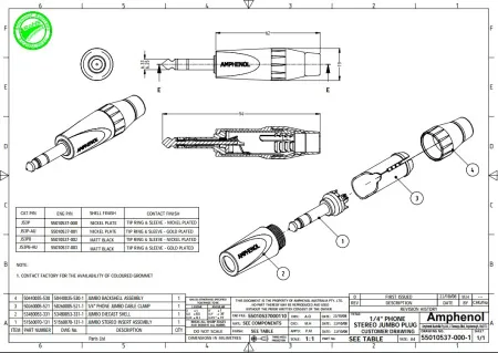 Купить AMPHENOL JS3P по выгодной цене в Москве