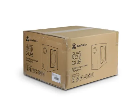 Купить AuraSonics QUADRATE SUB-BK по выгодной цене в Москве