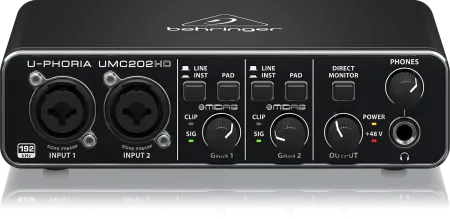 Купить BEHRINGER UMC202HD по выгодной цене в Москве