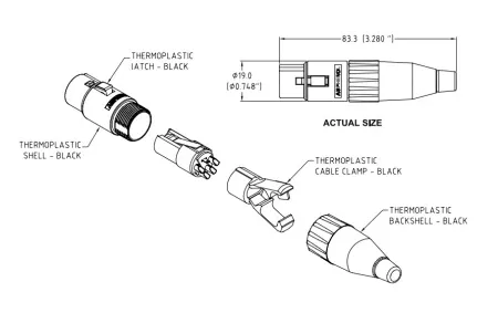 Купить AMPHENOL AC3FCP по выгодной цене в Москве