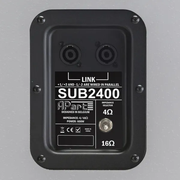 BIAMP SUB2400-W