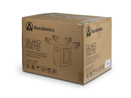 Купить AuraSonics QUADRATE-BK по выгодной цене в Москве