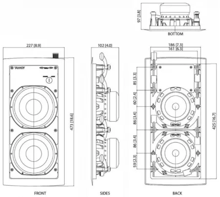 Купить Tannoy IW 62S-WH по выгодной цене в Москве