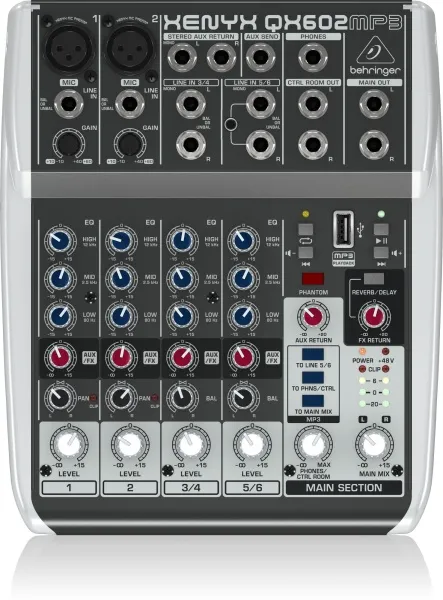 BEHRINGER QX602MP3
