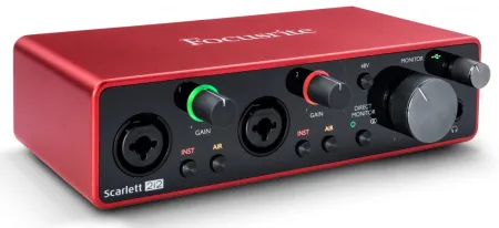 Купить FOCUSRITE Scarlett 2i2 3rd gen по выгодной цене в Москве