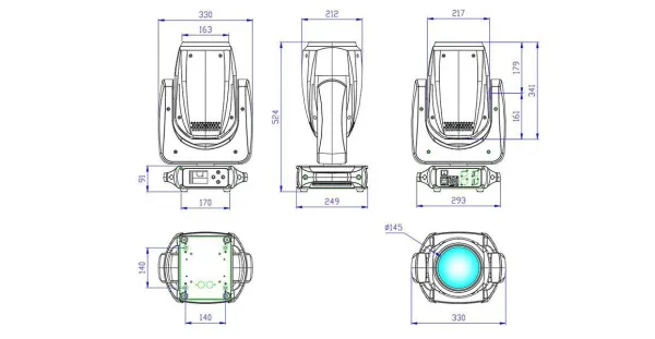 SILVER STAR SS9151SC PLUTO BEAM