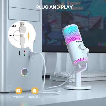 Maono DM30RGB (white)