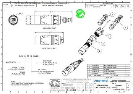 Купить AMPHENOL RJX8MB по выгодной цене в Москве