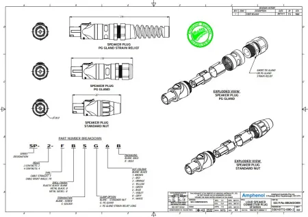 Купить AMPHENOL SP-4-F по выгодной цене в Москве
