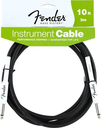Купить FENDER 10` INST CABLE BLK по выгодной цене в Москве
