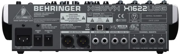 BEHRINGER X1622USB