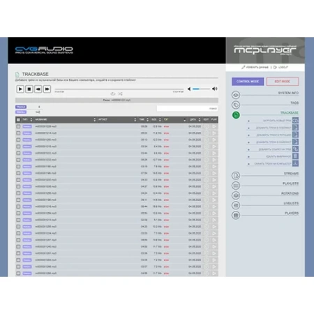 Купить CVGAUDIO MCplayer-4T по выгодной цене в Москве