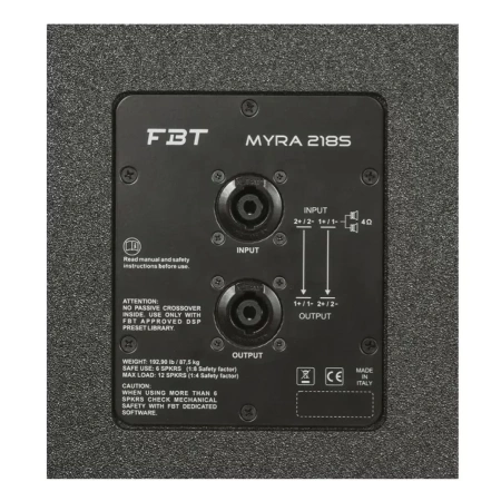 Купить FBT MYRA 218S по выгодной цене в Москве