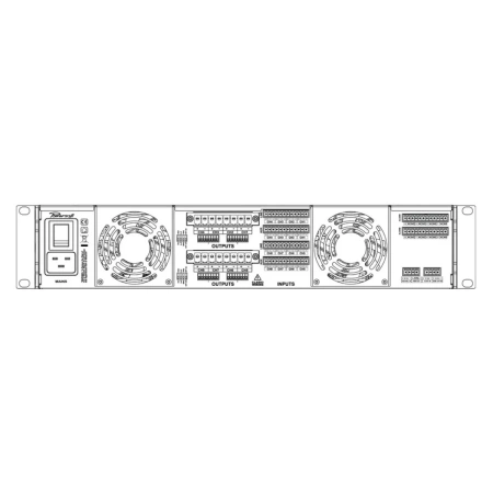 Купить POWERSOFT Ottocanali 12K4 DSP+DANTE по выгодной цене в Москве
