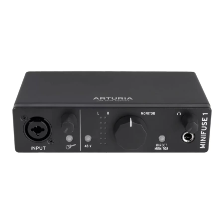 Купить Arturia MiniFuse 1 Black по выгодной цене в Москве