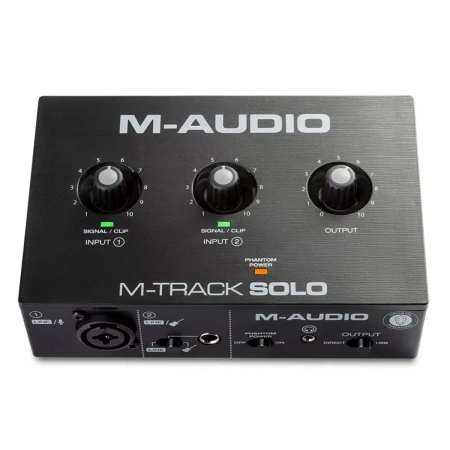 Купить M-AUDIO M-TRACK SOLO II по выгодной цене в Москве
