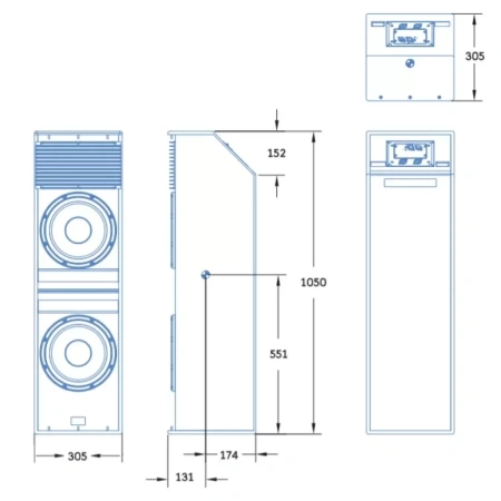 Купить Meyer Sound USW-210P по выгодной цене в Москве